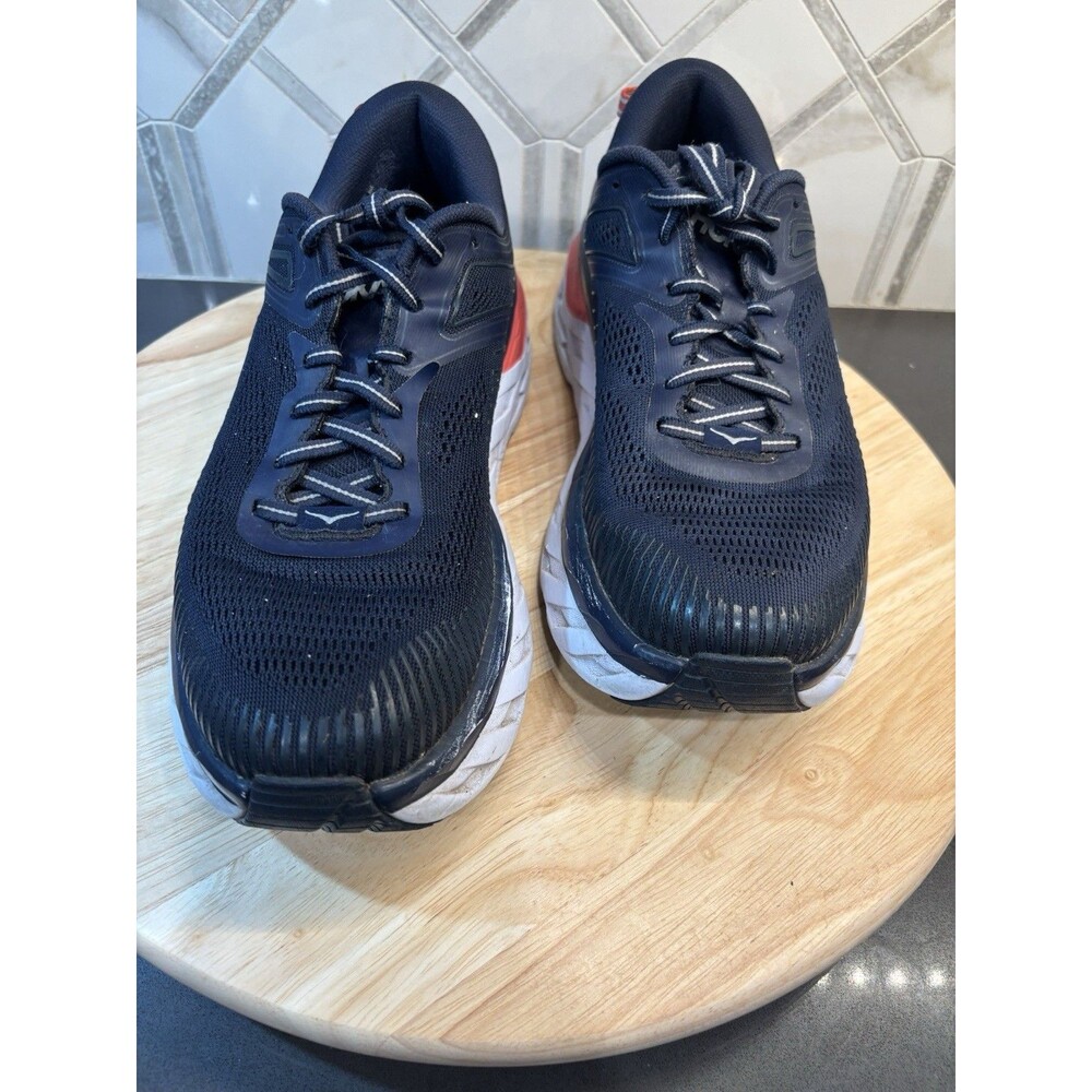 Hoka One One Women’s Bondi 7 Running Shoes 9 Dark Blue 1100519-BIBBL Sneaker Run